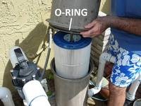 Filter tank oring