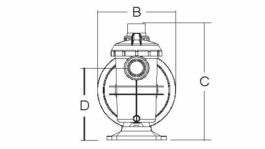 Emaux SC Series Pump Dimensions-3
