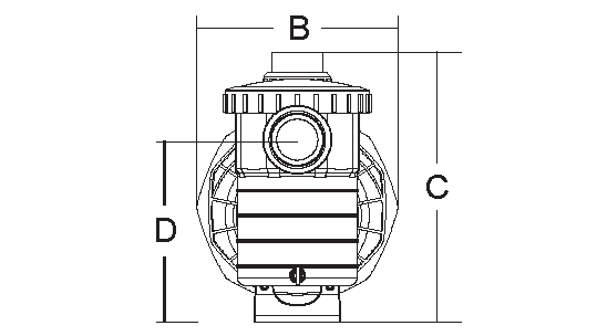 Emaux SB Series Pump Dimensions-3